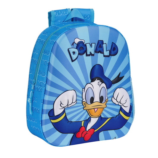 3D Child bag Donald Blue 27 x 33 x 10 cm