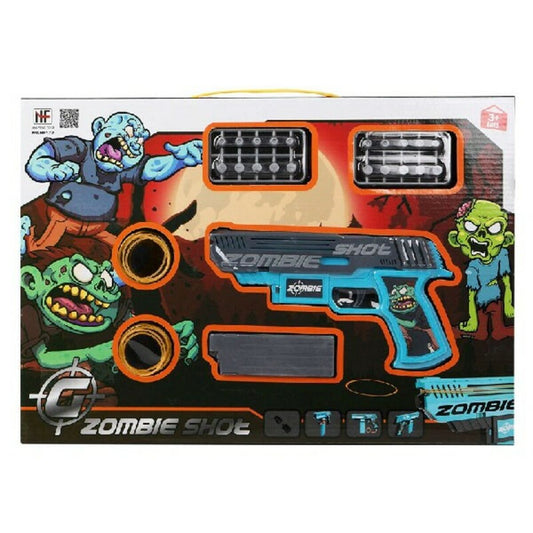 Dart Gun Zombie Shot Dart Gun Blue (43 x 30 cm)